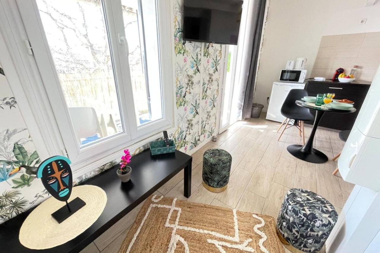 Le Jungle By Anderslocationterrassewifi-Netflix Apartment Marseille Bagian luar foto