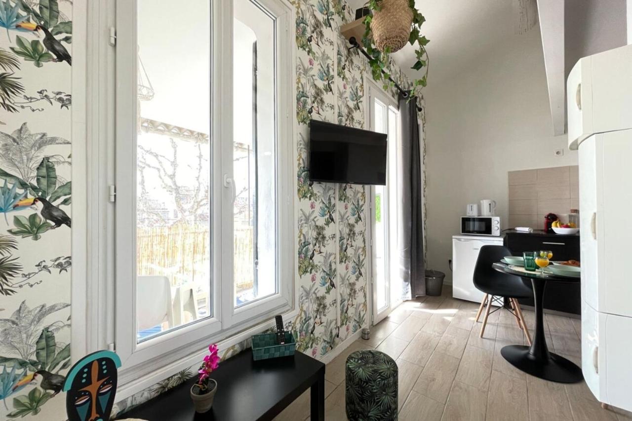 Le Jungle By Anderslocationterrassewifi-Netflix Apartment Marseille Bagian luar foto