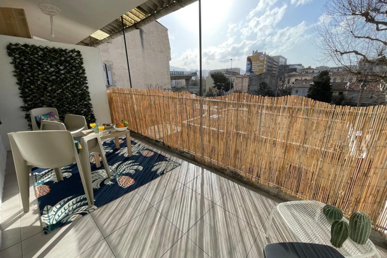 Le Jungle By Anderslocationterrassewifi-Netflix Apartment Marseille Bagian luar foto